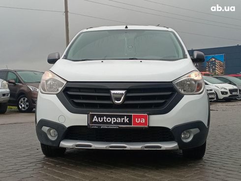 Dacia Lodgy 2015 белый - фото 3