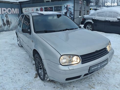 Volkswagen Golf 1999 серый - фото 3