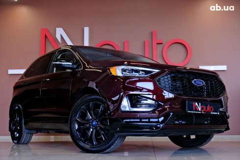 Ford Edge 2019 вишневый - фото 4