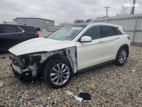 Infiniti QX50 2020 белый - фото 9