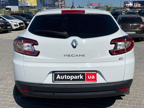 Renault Megane 2014 белый - фото 6