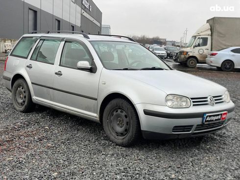 Volkswagen Golf 2000 серый - фото 3