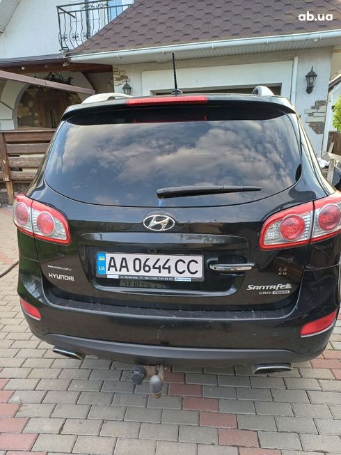 Hyundai Santa Fe 2011 черный - фото 3