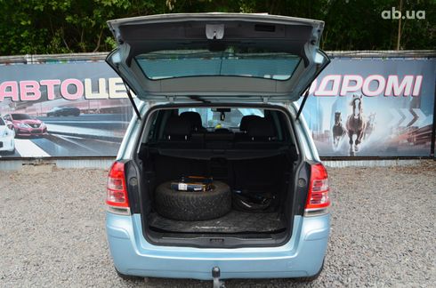 Opel Zafira 2010 синий - фото 9