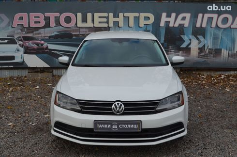 Volkswagen Jetta 2016 белый - фото 2