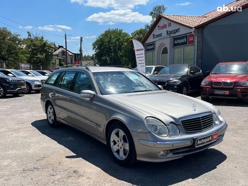 Mercedes-Benz E-Класс 2004 серый - фото 3