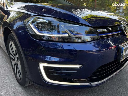 Volkswagen e-Golf 2019 синий - фото 4