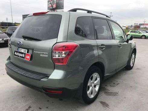 Subaru Forester 2014 зеленый - фото 7
