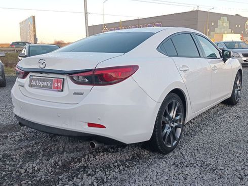 Mazda 6 2016 белый - фото 7