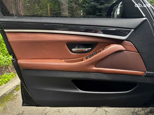 BMW 5 серия 2014 черный - фото 10