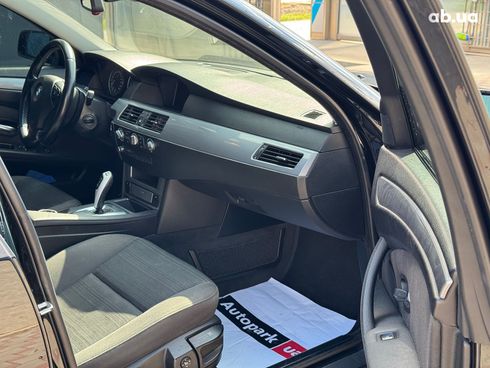 BMW 5 серия 2008 черный - фото 13