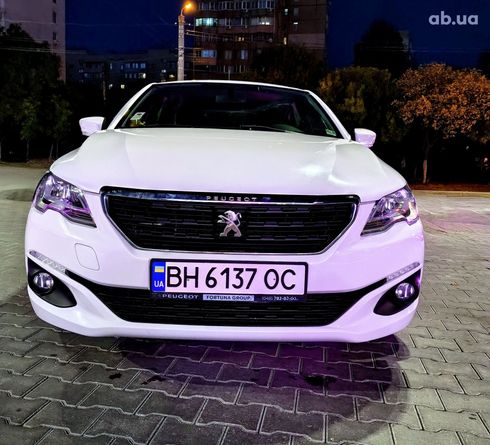 Peugeot 301 2017 белый - фото 4