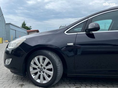 Opel Astra 2011 черный - фото 35