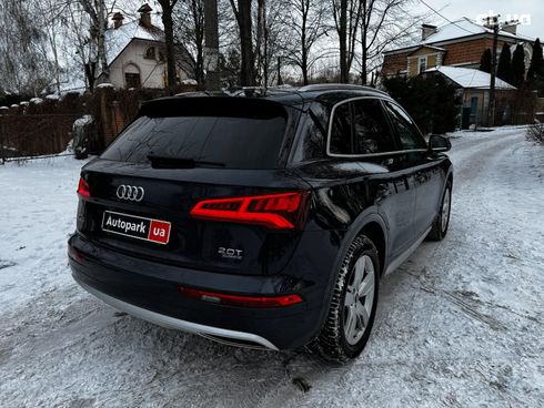 Audi Q5 2017 синий - фото 7