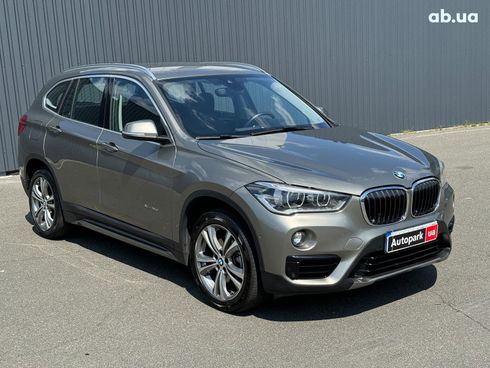 BMW X1 2016 серый - фото 3