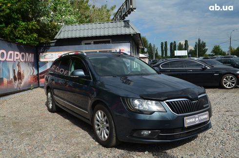 Skoda Superb 2014 серый - фото 3