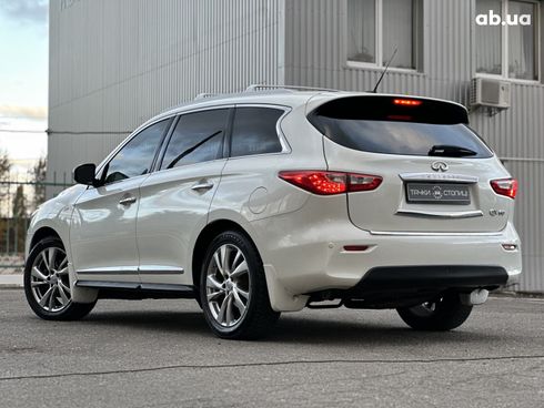 Infiniti QX60 2015 белый - фото 4