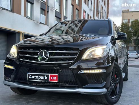 Mercedes-Benz M-Класс 2012 черный - фото 3