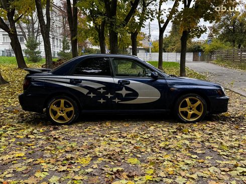 Subaru Impreza 2002 синий - фото 6