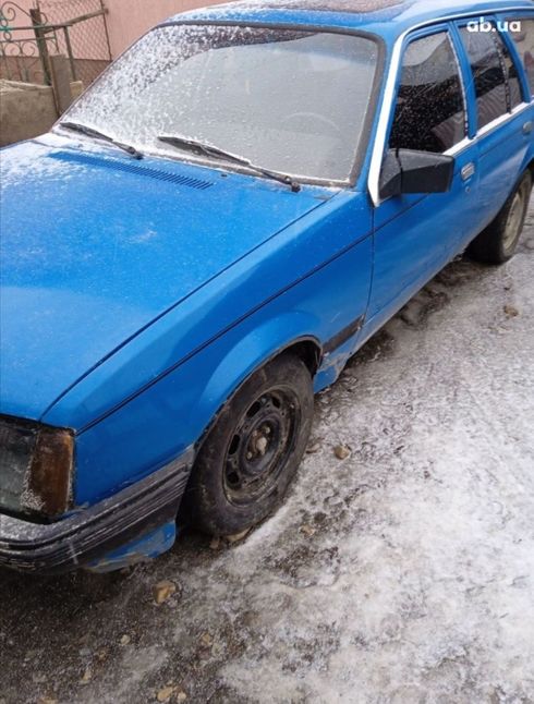 Opel Rekord 1985 синий - фото 6