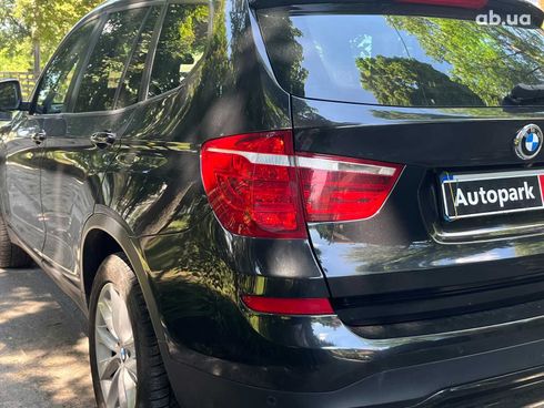 BMW X3 2015 черный - фото 7