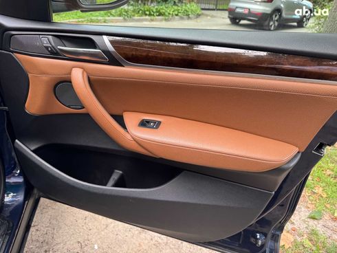 BMW X3 2016 синий - фото 78
