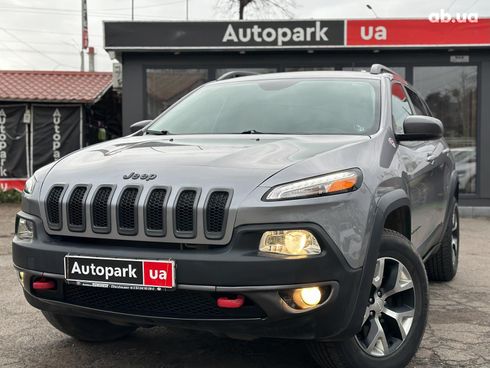 Jeep Cherokee 2018 серый - фото 2