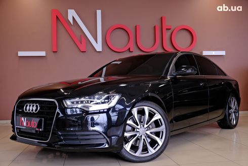 Audi A6 2013 черный - фото 2