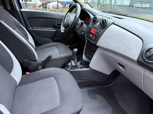 Dacia Logan 2013 синий - фото 21