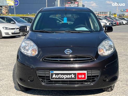 Nissan Micra 2010 фиолетовый - фото 2