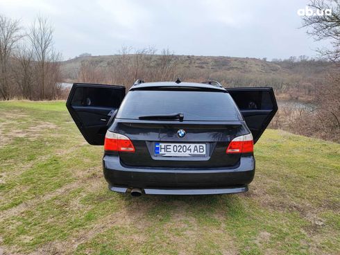 BMW 5 серия 2006 черный - фото 2
