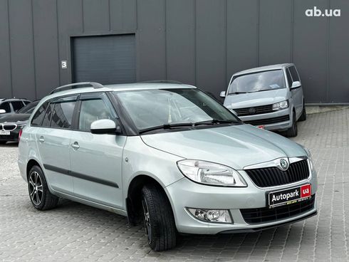 Skoda Fabia 2012 серый - фото 24