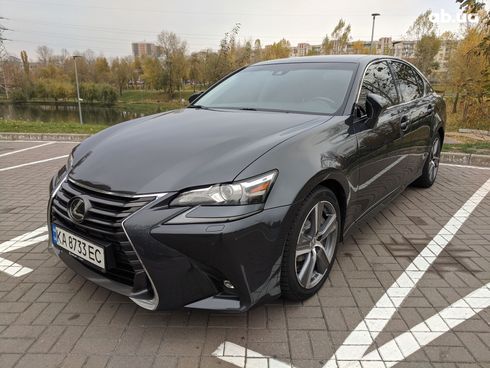 Lexus GS 2017 серый - фото 4