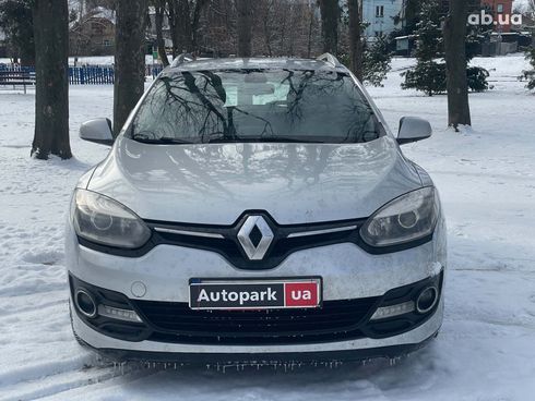 Renault Megane 2014 серый - фото 2