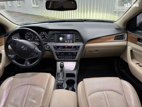 Hyundai Sonata 2015 черный - фото 17