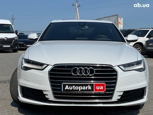 Audi A6 2018 белый - фото 3