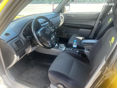 Subaru Forester 2007 желтый - фото 4