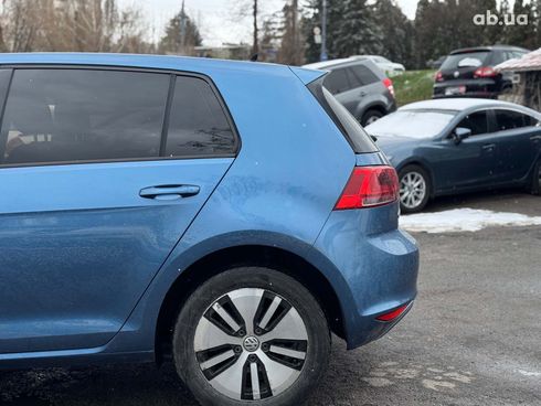 Volkswagen e-Golf 2015 синий - фото 8