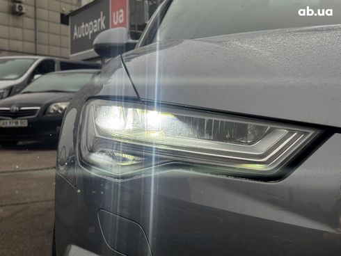 Audi A6 2016 серый - фото 11