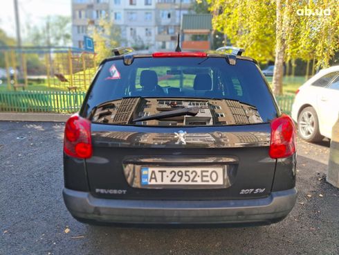 Peugeot 207 2007 черный - фото 3