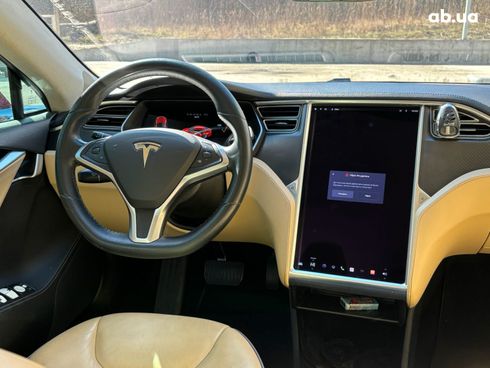 Tesla Model S 2014 красный - фото 23