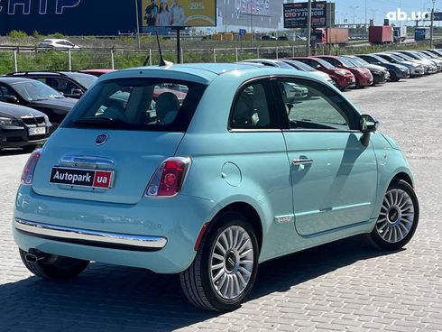 Fiat 500 2017 синий - фото 19