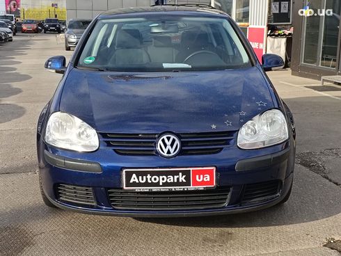 Volkswagen Golf 2005 синий - фото 2