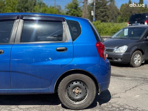 Chevrolet Aveo 2008 синий - фото 7