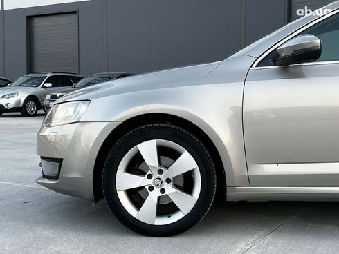 Skoda octavia a7 2014 серый - фото 5