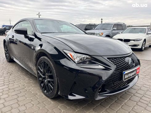 Lexus RC 2016 черный - фото 3