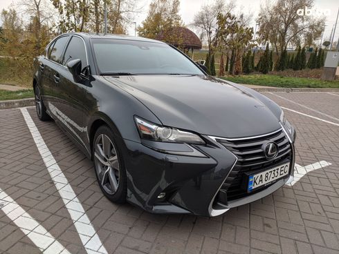 Lexus GS 2017 серый - фото 3