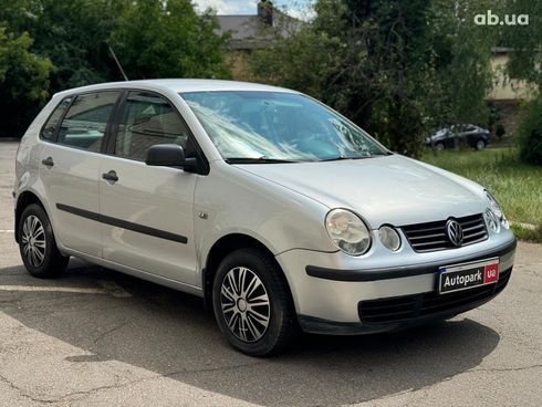 Volkswagen Polo 2003 серый - фото 3