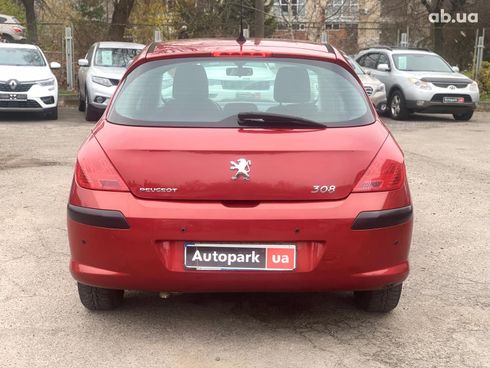 Peugeot 308 2010 красный - фото 6
