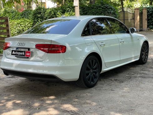 Audi A4 2014 белый - фото 9